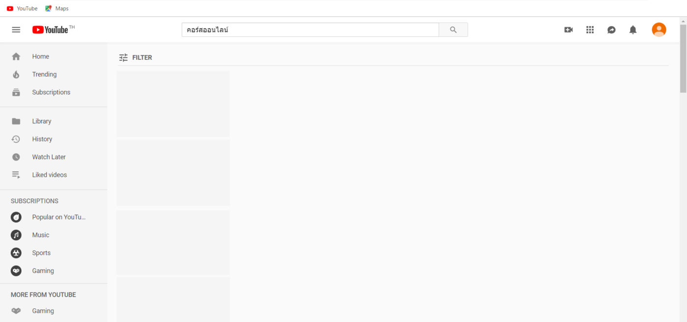 CodexLearn - หน้าเว็บไซต์ Youtube